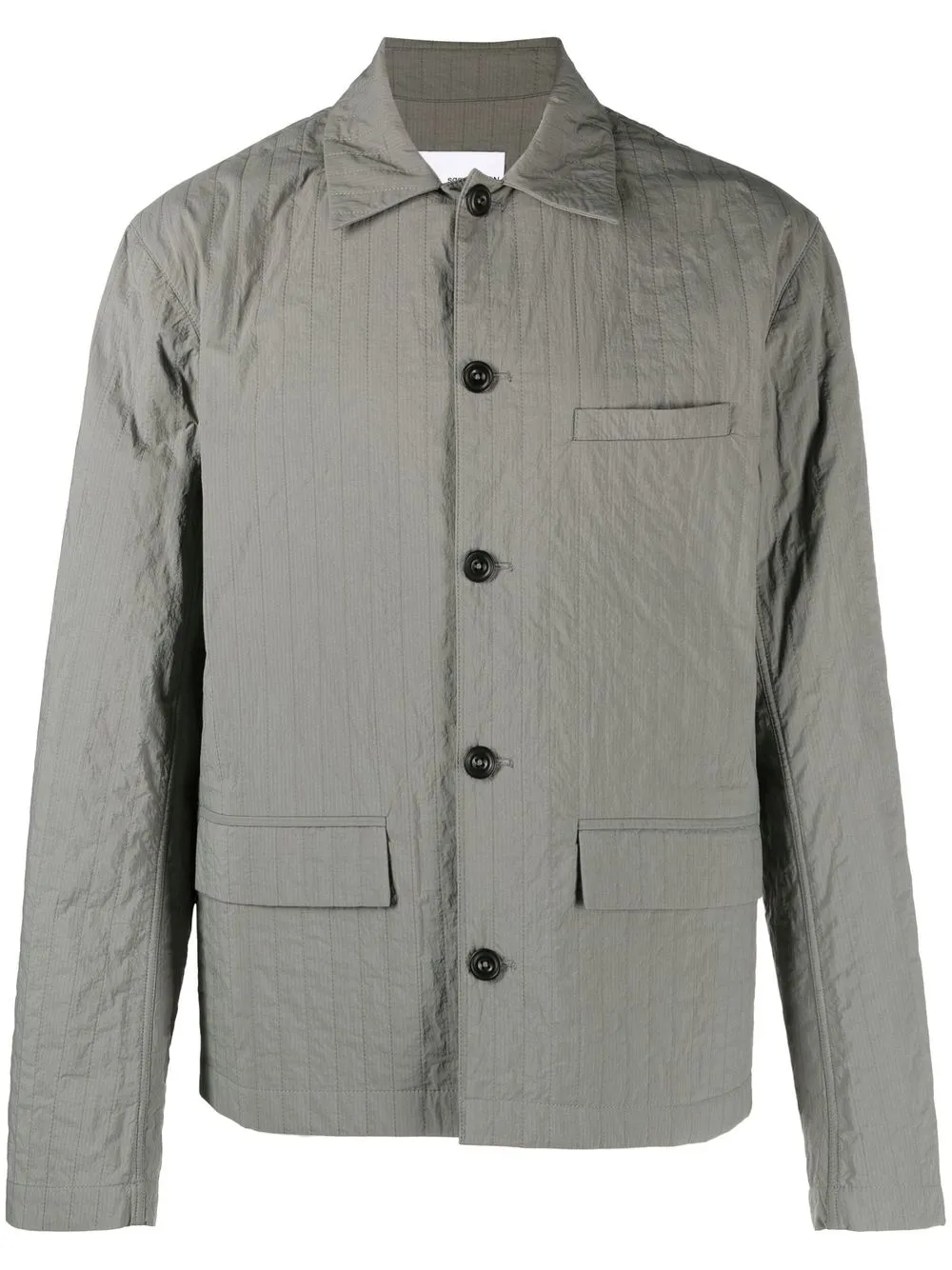 

SAGE NATION sobrecamisa capitonada - Gris