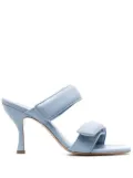 GIABORGHINI x Pernille Perni 100mm sandals - Blue