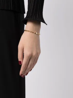 Lizzie Mandler XSリンク バゲット エメラルド ブレスレット Lizzie Mandler XSリンク バゲット エメラルド ブレスレット