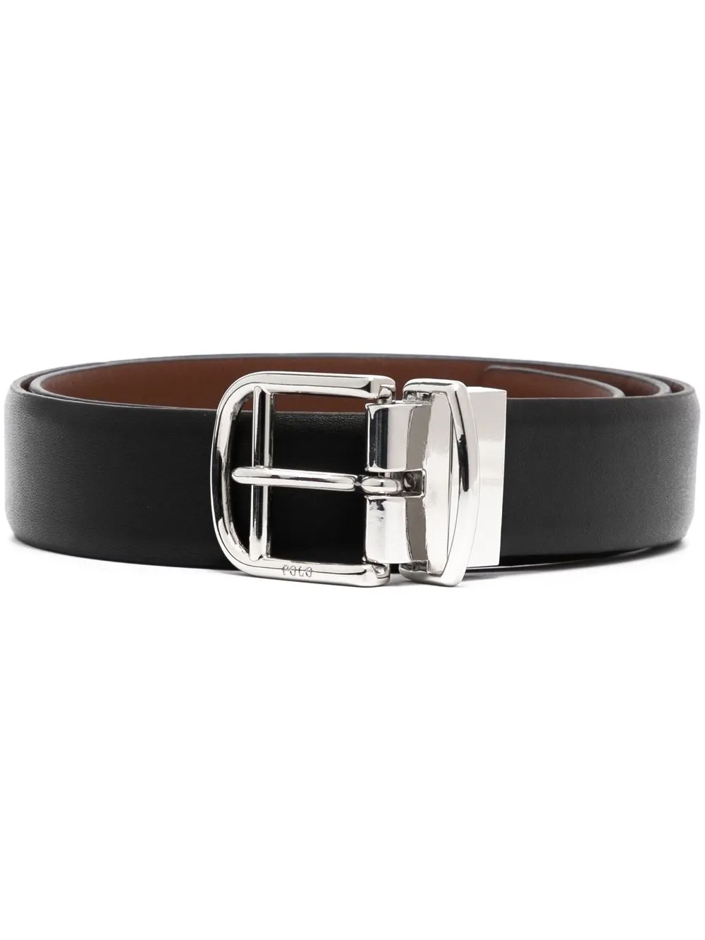 

Polo Ralph Lauren leather buckle belt - Black