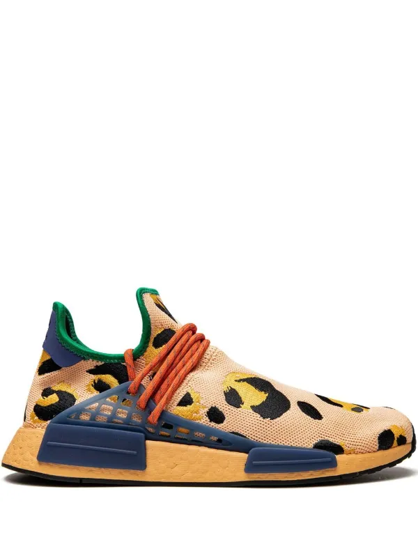 spreker afschaffen Malaise Adidas x Pharrell HU NMD Animal Print "Amber" Sneakers - Farfetch