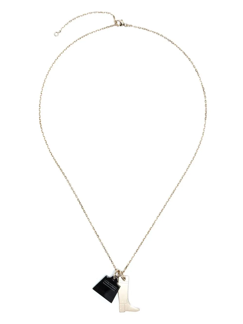 

Hermès pre-owned Maroquinier pendant necklace - Gold