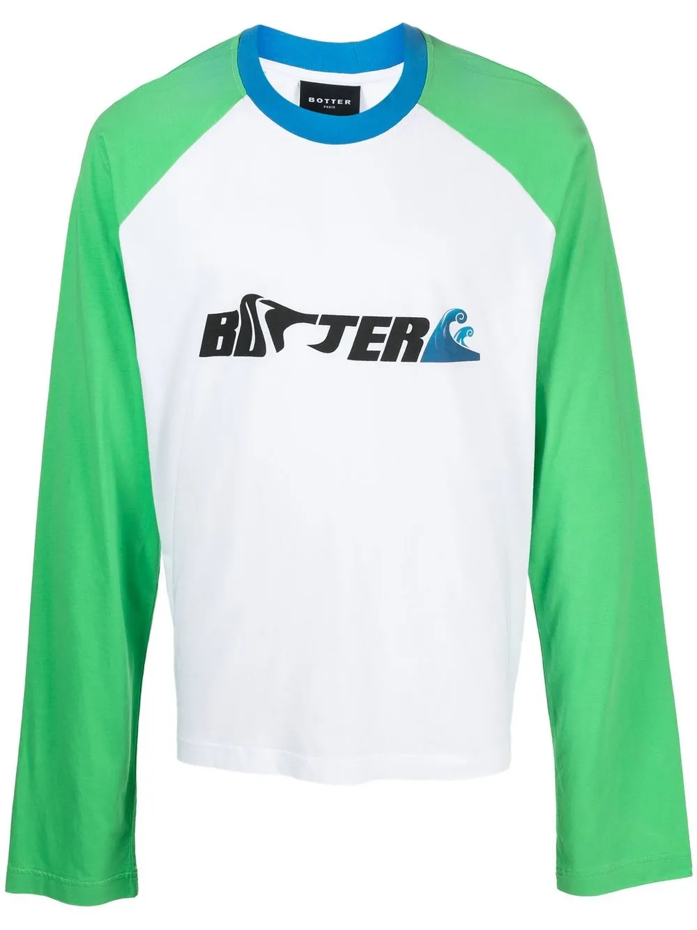 

Botter playera con mangas raglán y logo estampado - Blanco