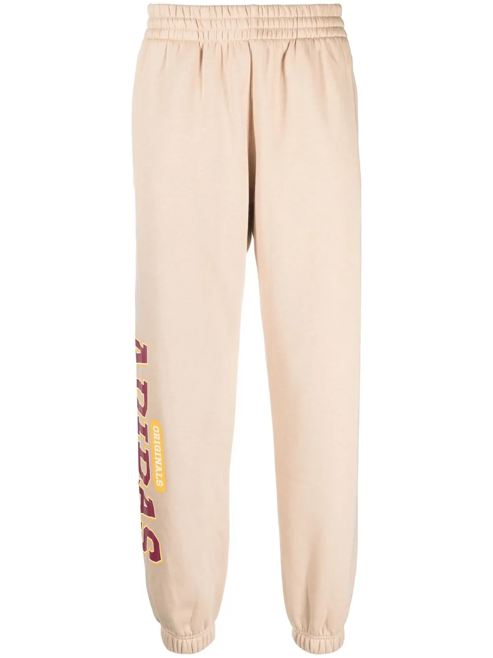 

adidas logo-print track pants - Neutrals