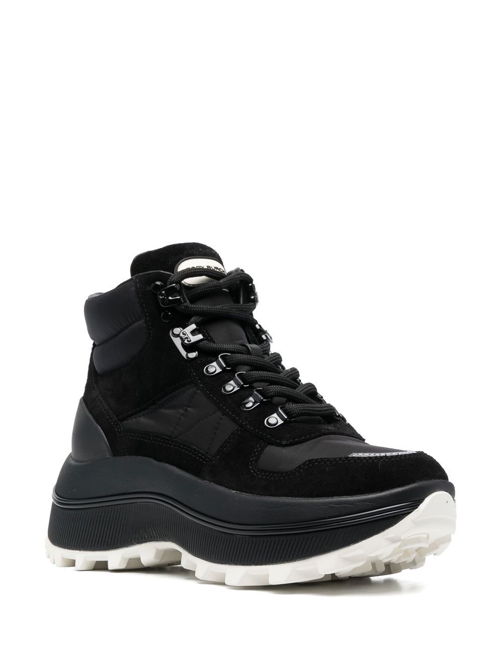 Shop Tory Burch Adventure Hiker Sneakers In 黑色