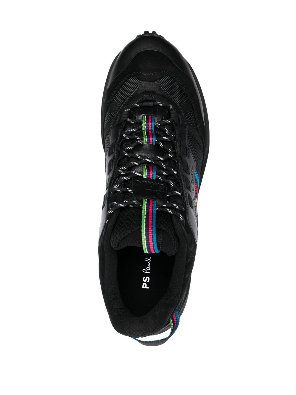 Shop Ps By Paul Smith Never Assume Low-top Sneakers In Schwarz