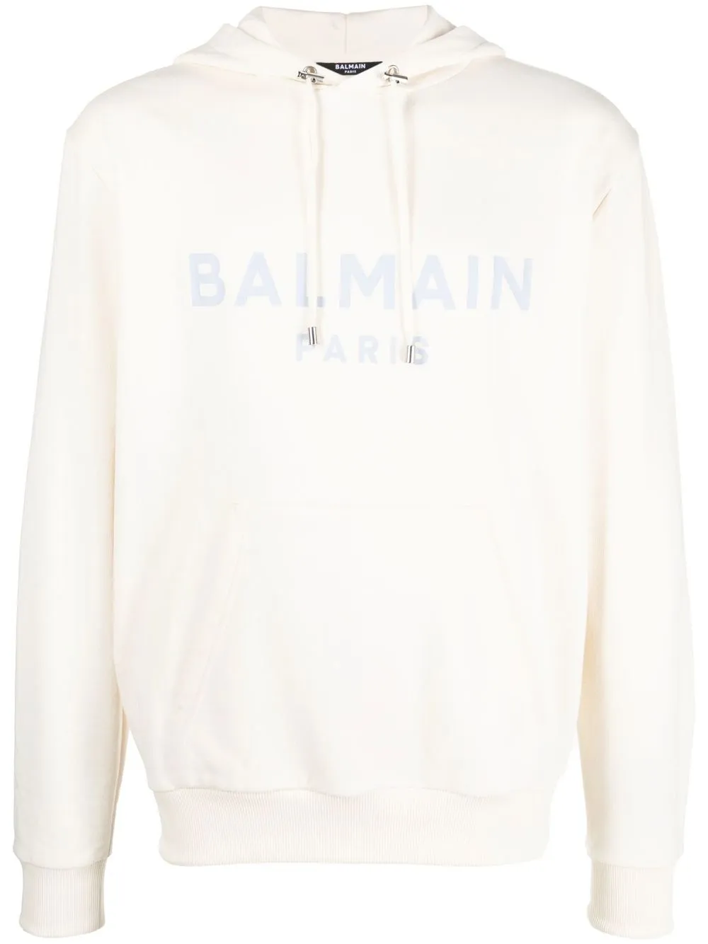 

Balmain hoodie con logo estampado - Neutro