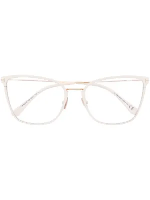 JIMMY CHOO　オーバーサイズ　眼鏡 Jimmy Choo Eyewear オーバーサイズ 眼鏡フレーム | ピンク | FARFETCH JP