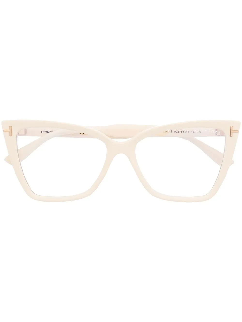 

TOM FORD Eyewear geometric-frame glasses - Neutrals