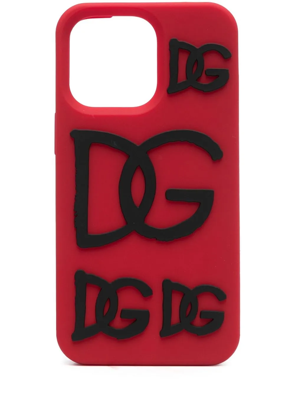 Dolce & Gabbana 3dlogo Iphone 13 Pro Case In Red ModeSens