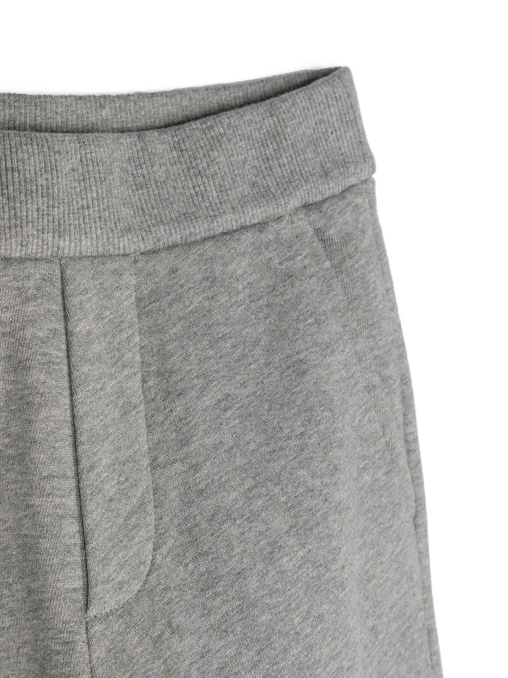  Moncler Enfant Jogginganzug Mit Logo Stickerei   Grau 