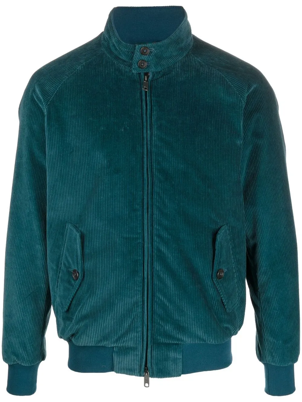 

Baracuta funnel neck corduroy jacket - Blue