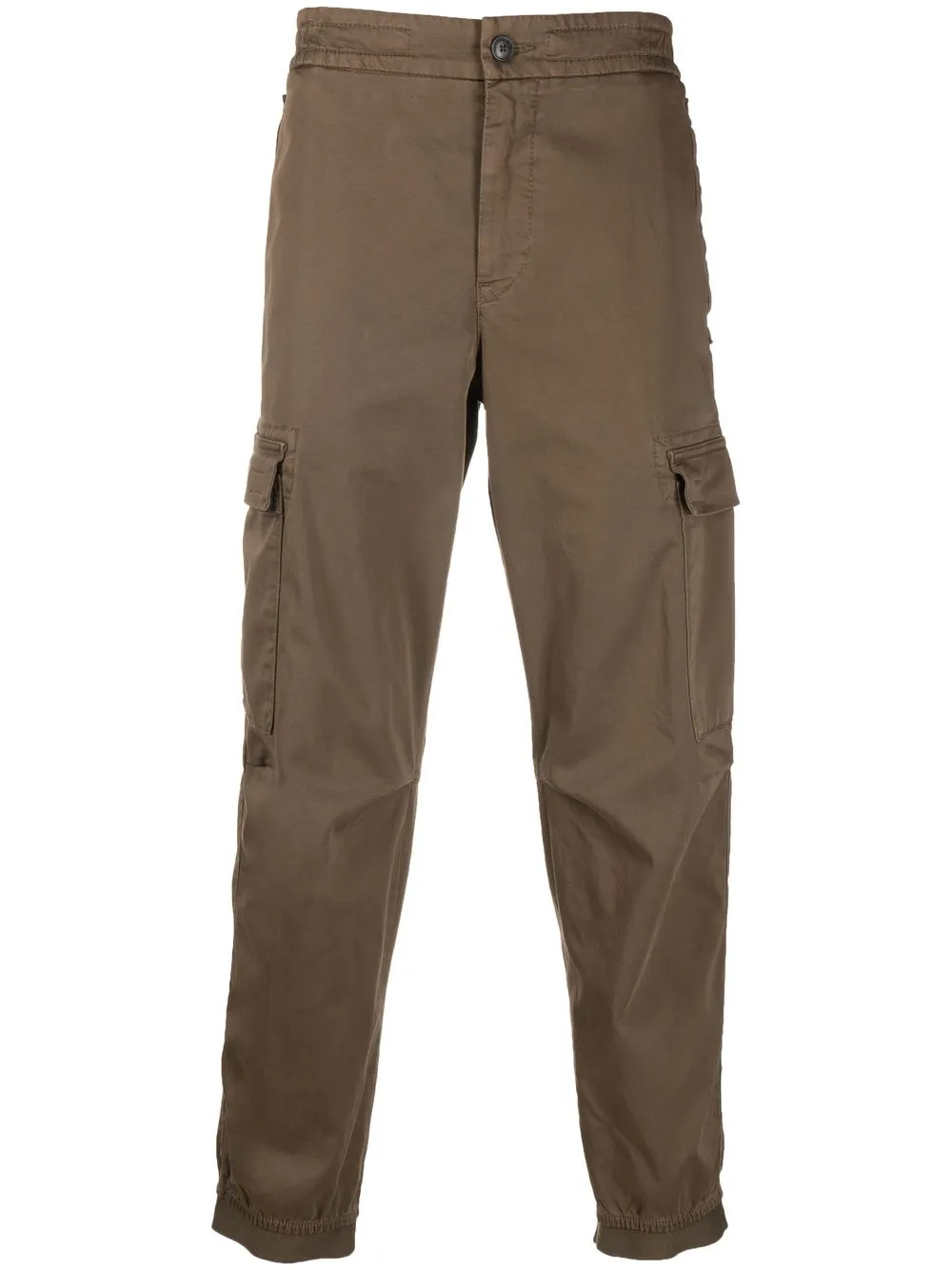 

BOSS straight-leg cargo trousers - Green
