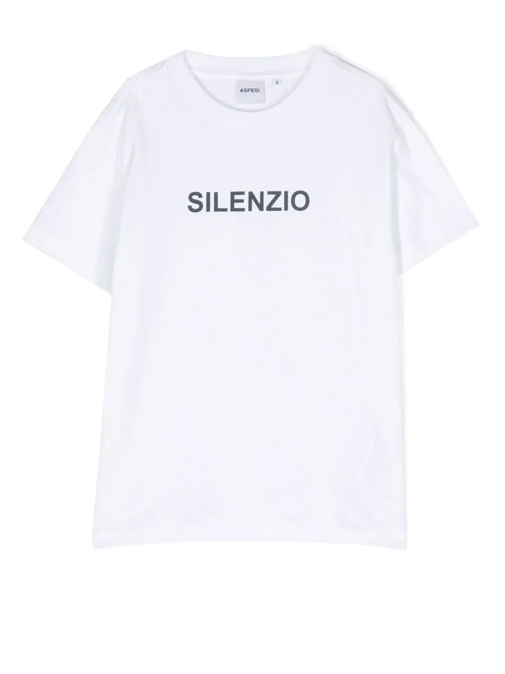 

Aspesi Kids playera Silenzio - Blanco