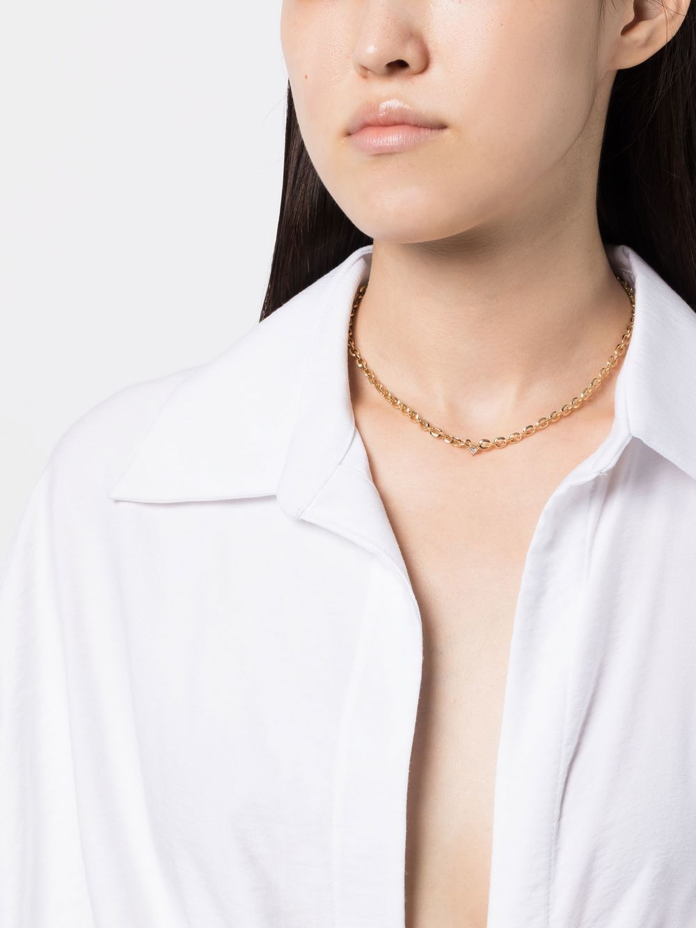Lizzie Mandler Fine Jewelry 18kt geelgouden halsketting