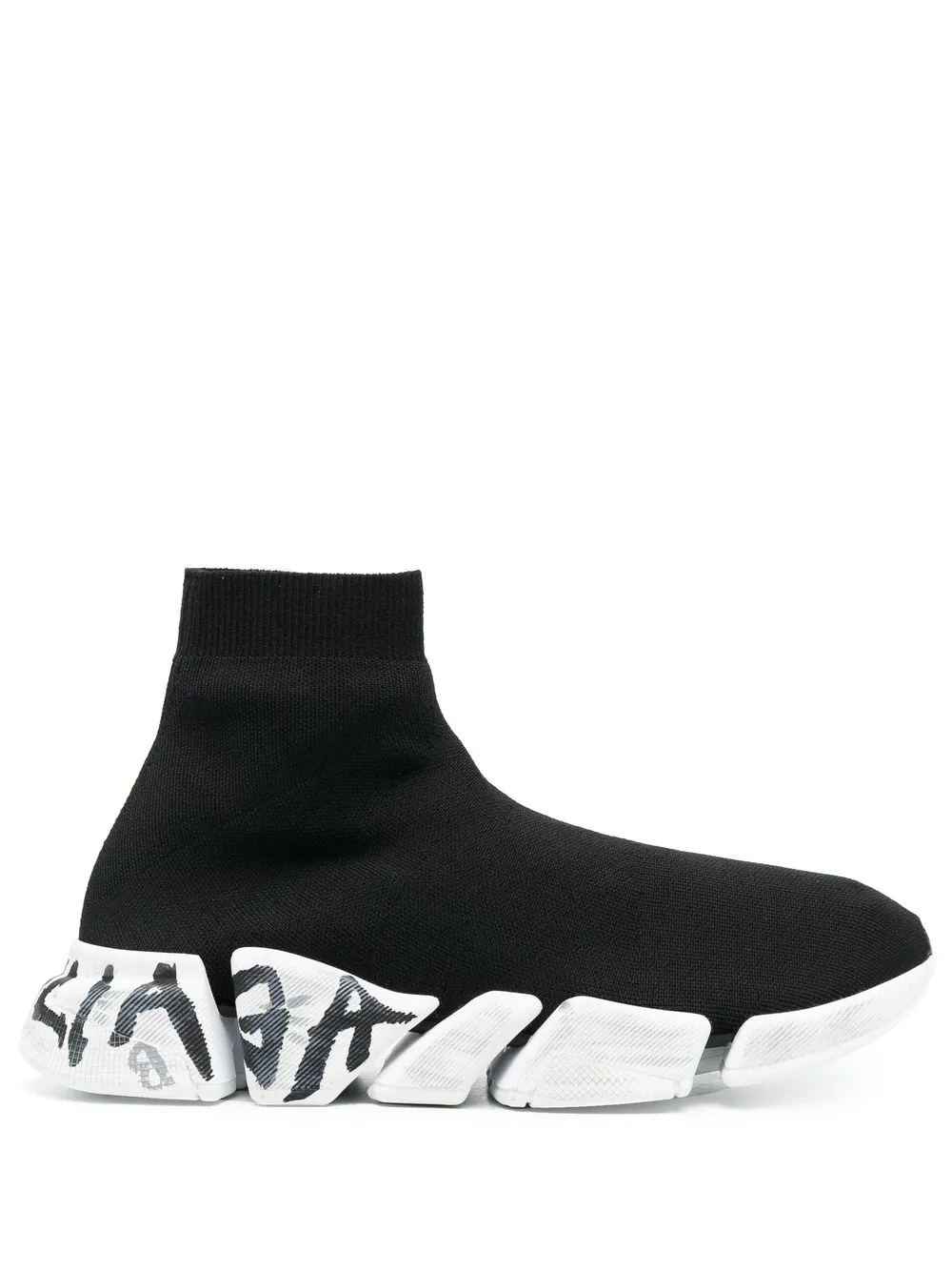 Image 1 of Balenciaga Speed 2.0 Sneakers mit Graffiti-Print