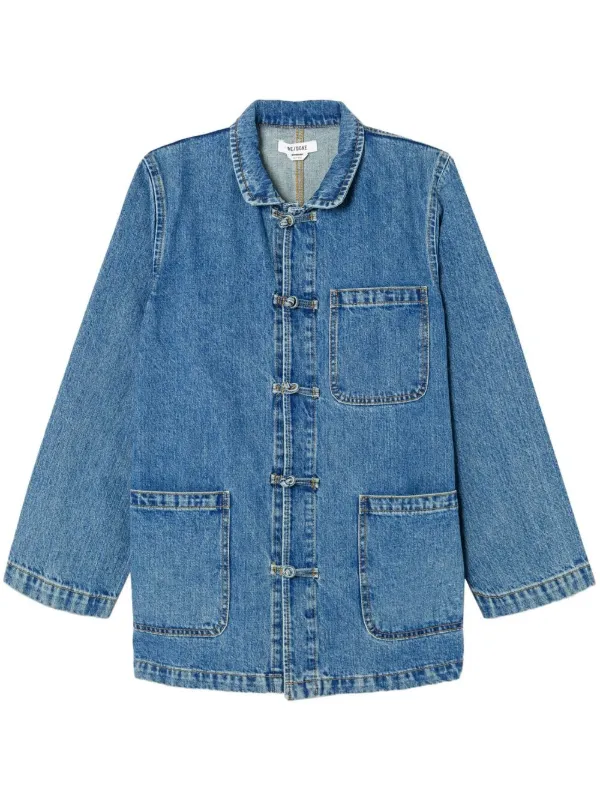 70s Knot Utility Denim Jacket - Farfetch