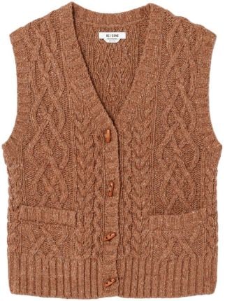 Closed Knitted Sleeveless Sweater - Farfetch