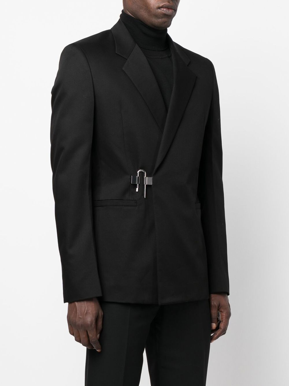 Givenchy U-lock Slim-fit Blazer In Black | ModeSens