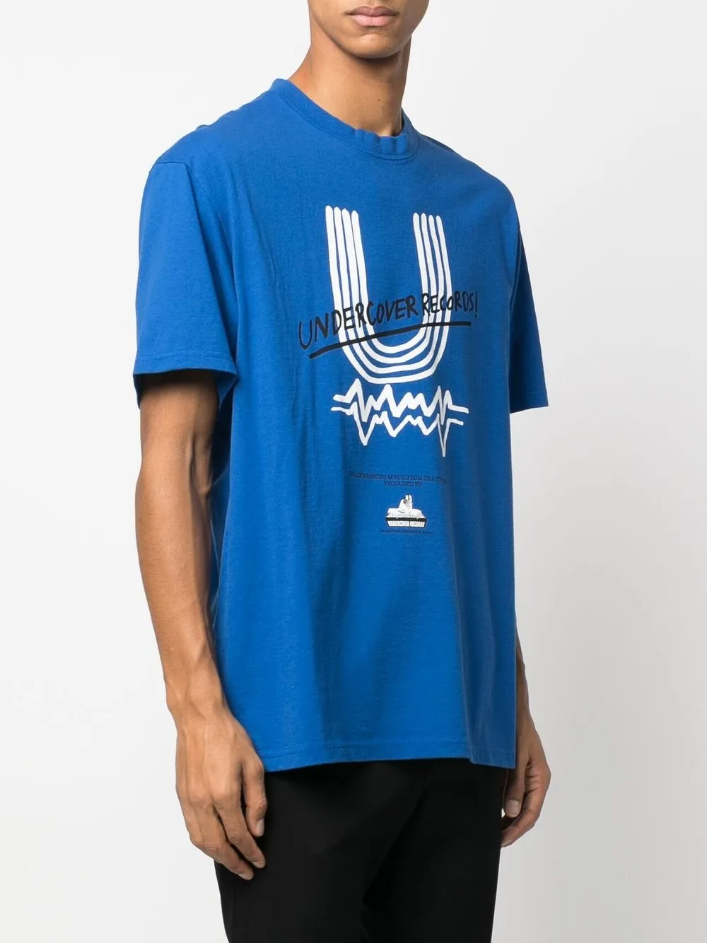 JohnUNDERCOVER Tシャツ・カットソー 紺 3355925L0002 JohnUNDERCOVER（ジョンアンダーカバー）Tシャツ・カットソー 紺