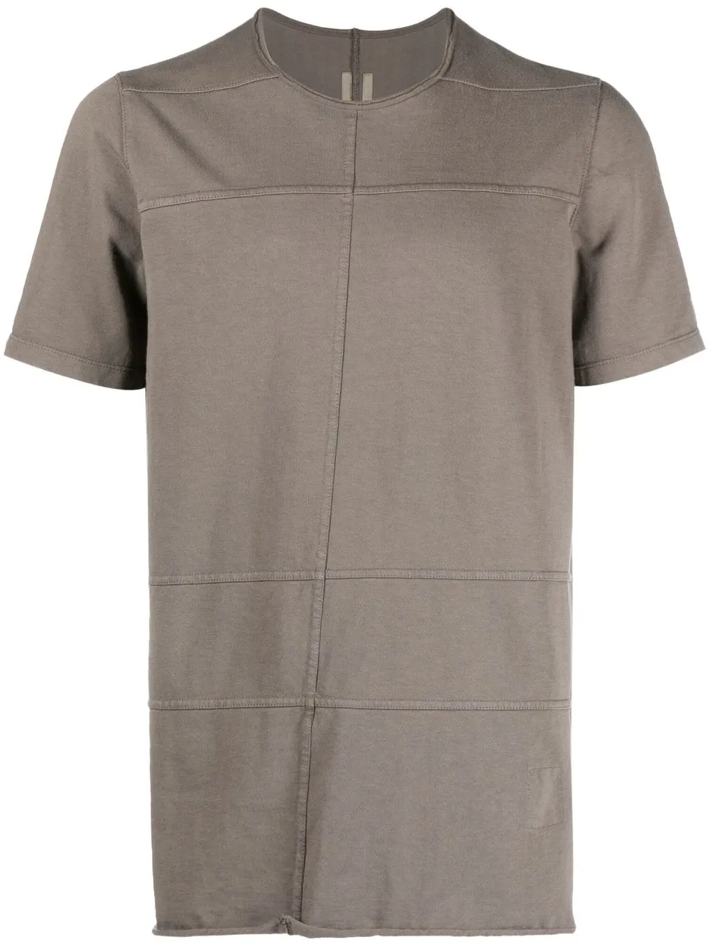 

Rick Owens DRKSHDW playera con cuello redondo - Gris