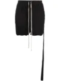 Rick Owens DRKSHDW drawstring-waist track shorts - Black
