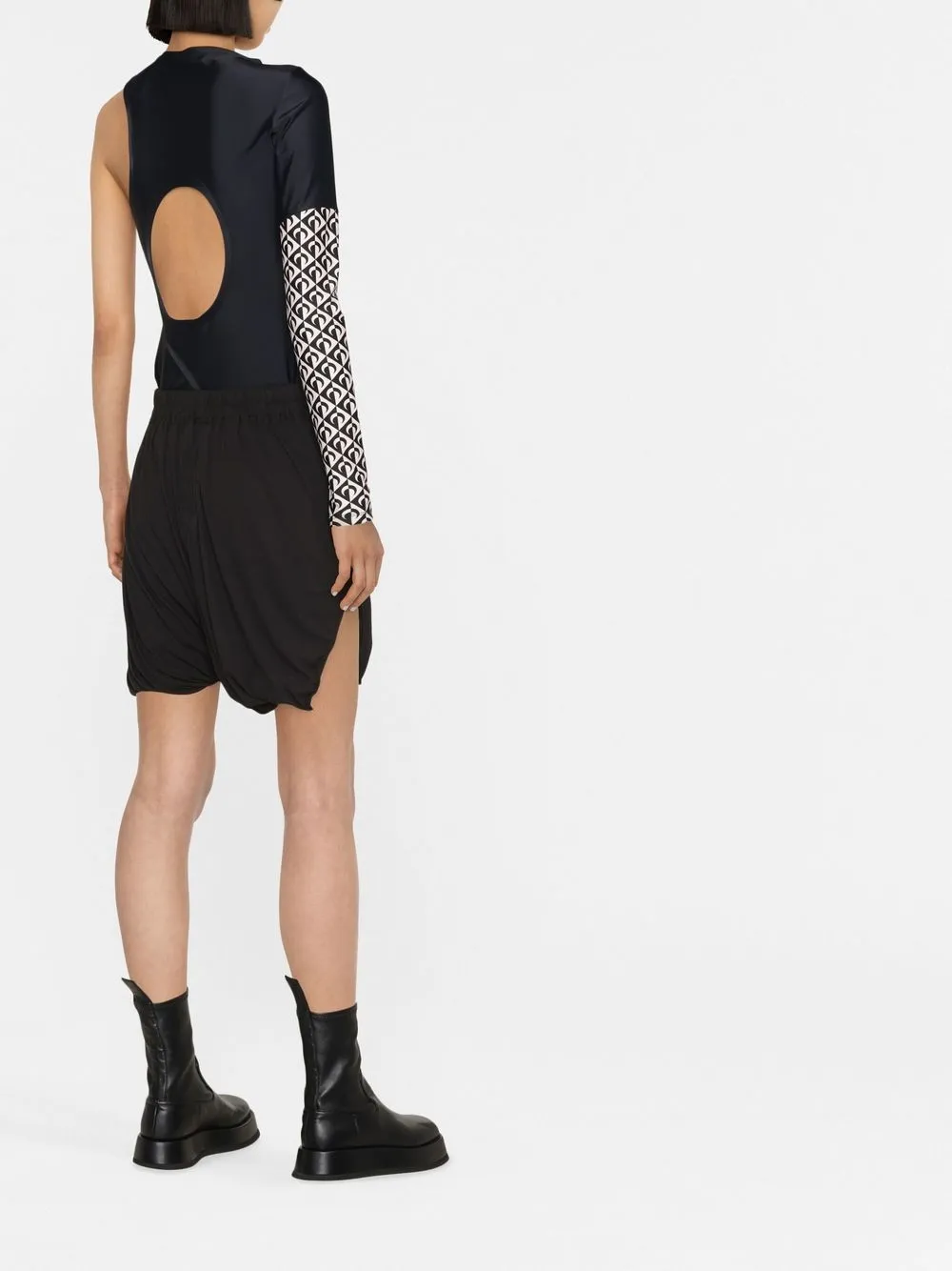 Shop Rick Owens Drkshdw Drawstring-waist Track Shorts In Schwarz