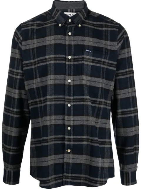 Barbour Betsom checked button-down shirt