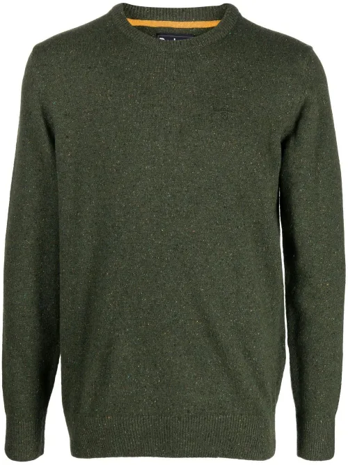 Pull en maille fine à bords nervurés - Barbour - Modalova