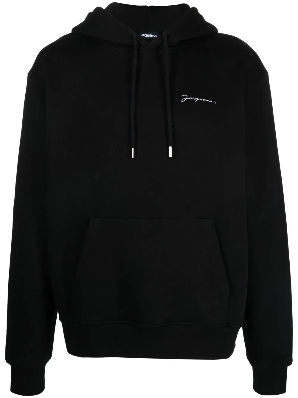 

Jacquemus hoodie con logo bordado - Negro