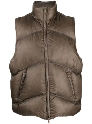 represent puffer jacket brown