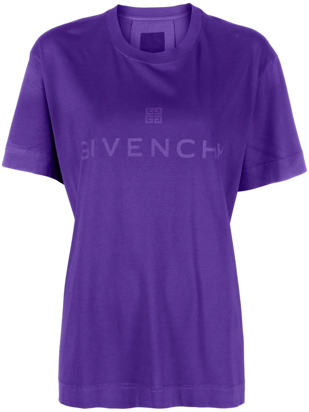 

Givenchy playera con logo estampado - Morado