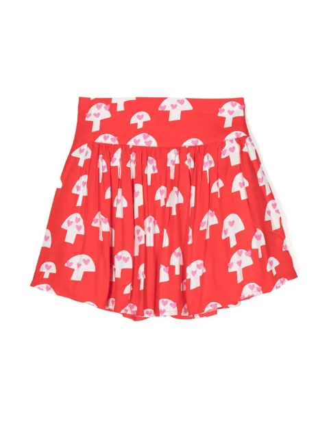 Stella McCartney Kids mix-print skirt