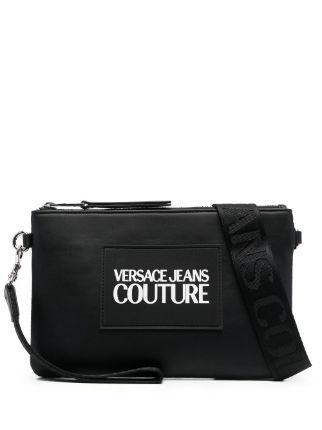 Versace Jeans Couture ヴェルサーチェ・ジーンズ・クチュール ロゴ クラッチバッグ - Farfetch