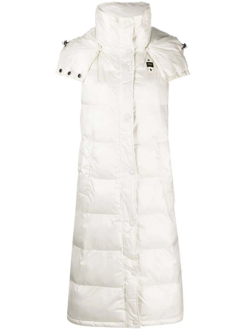 

Blauer hooded puffer parka - White