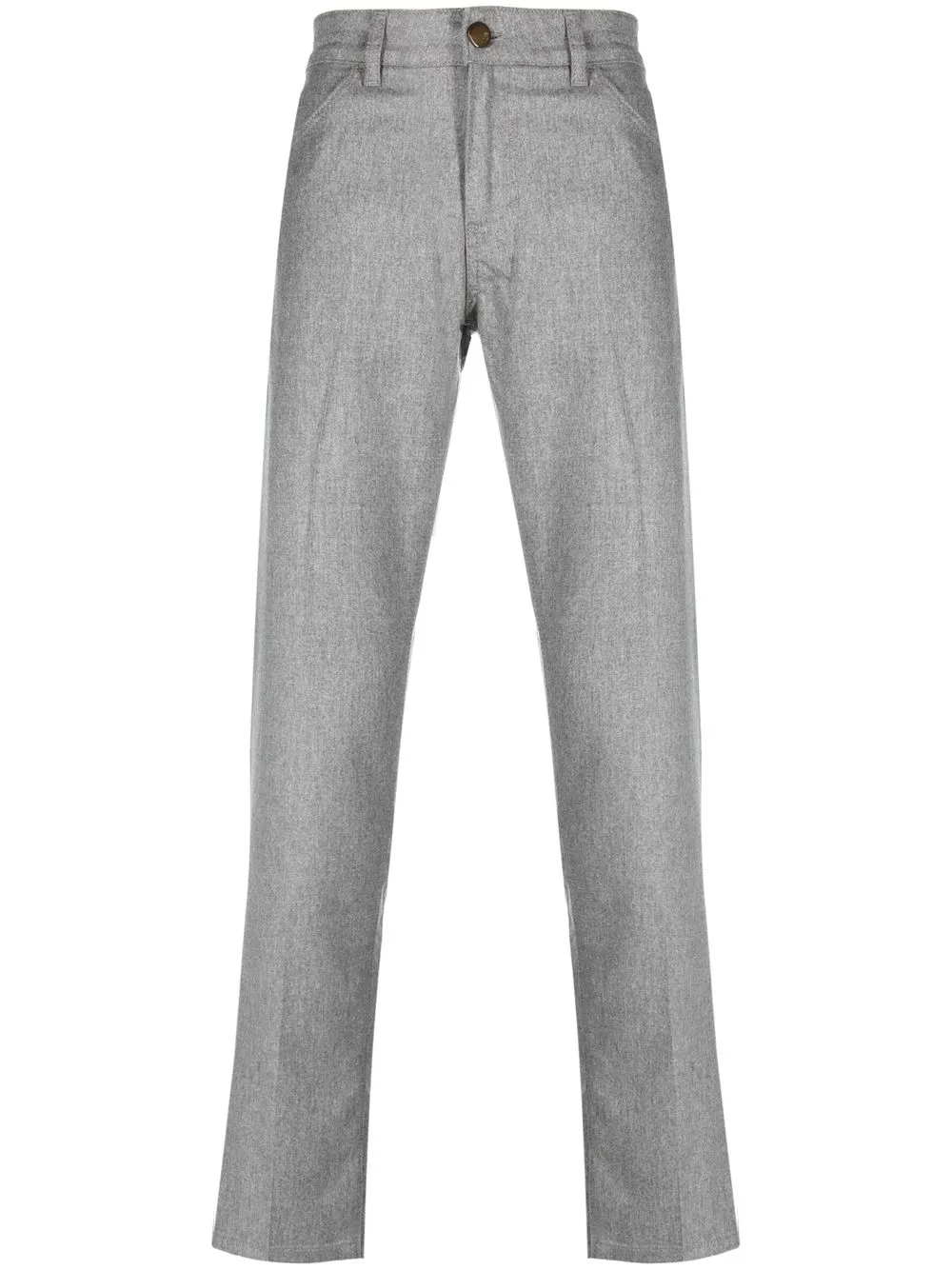 

PT TORINO pantalones de vestir slim - Gris