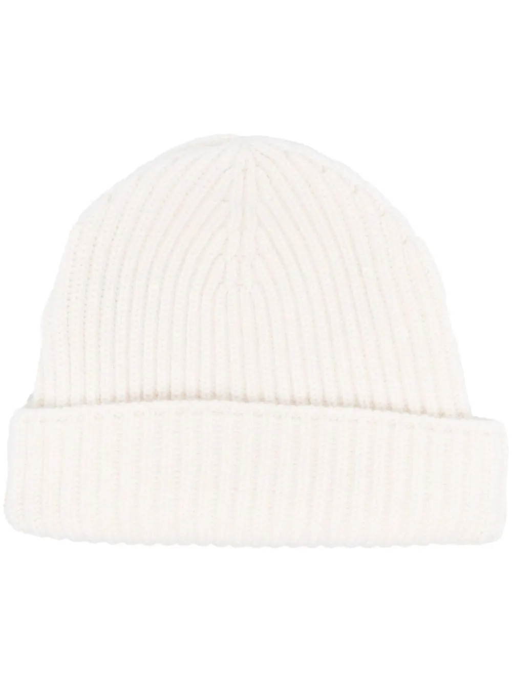 

Fedeli ribbed-knit cashmere beanie - White