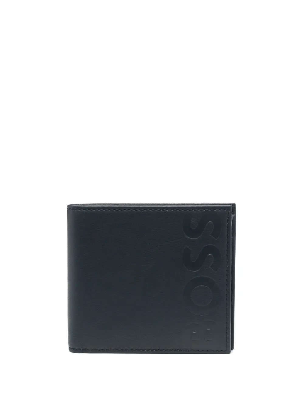 

BOSS debossed-logo wallet - Blue