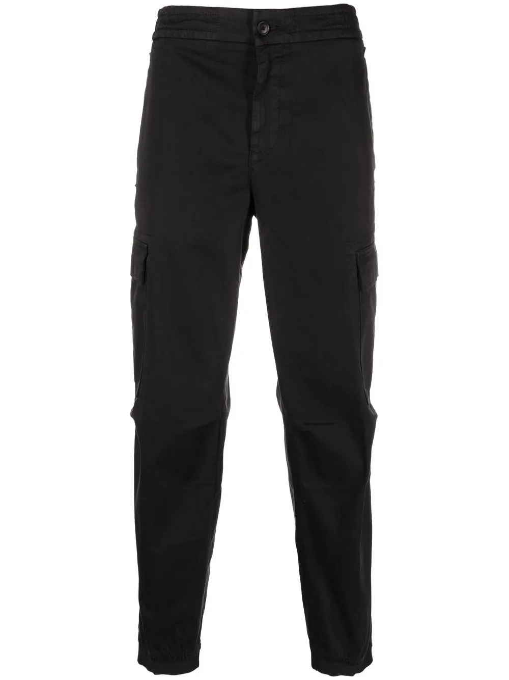 

BOSS pantalones cargo rectos - Negro