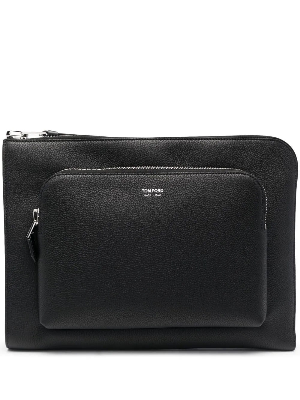 

TOM FORD tote con efecto granulado - Negro