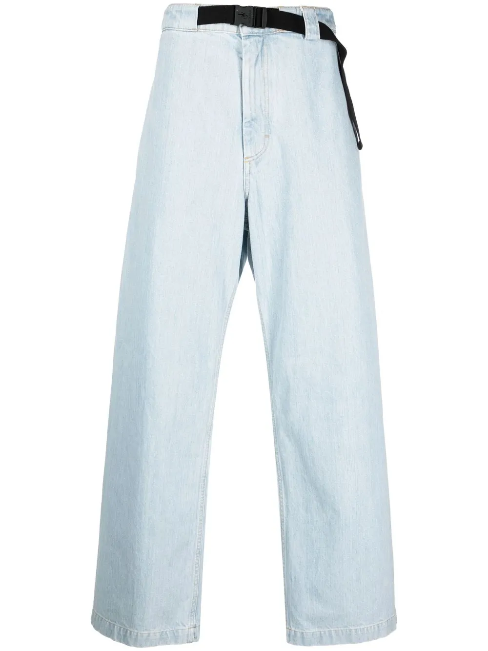 

Moncler mid-rise wide-leg jeans - Blue