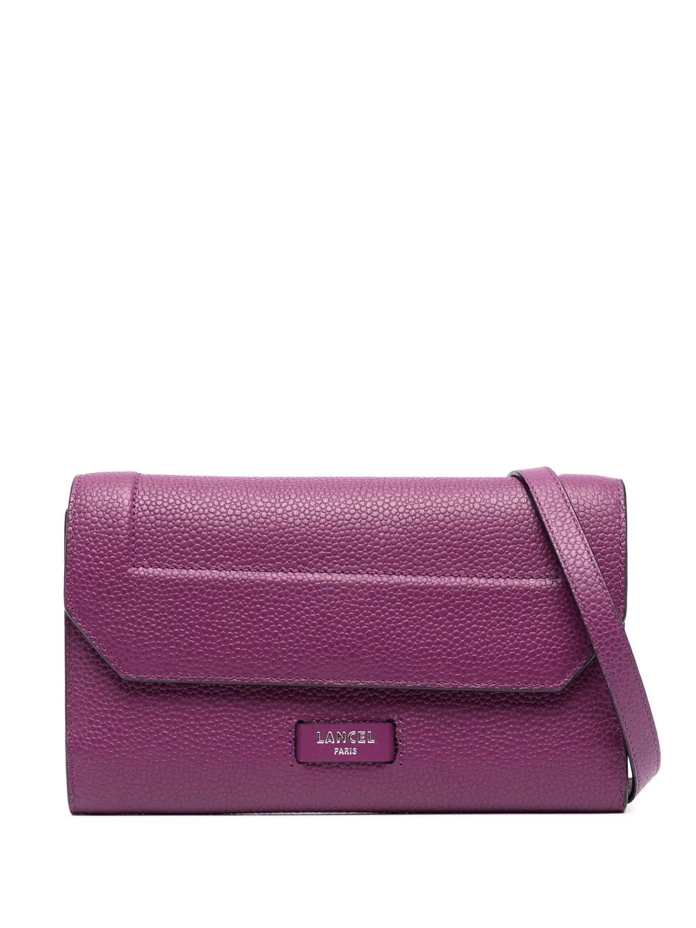 

Lancel cartera Ninon con cadena - Morado