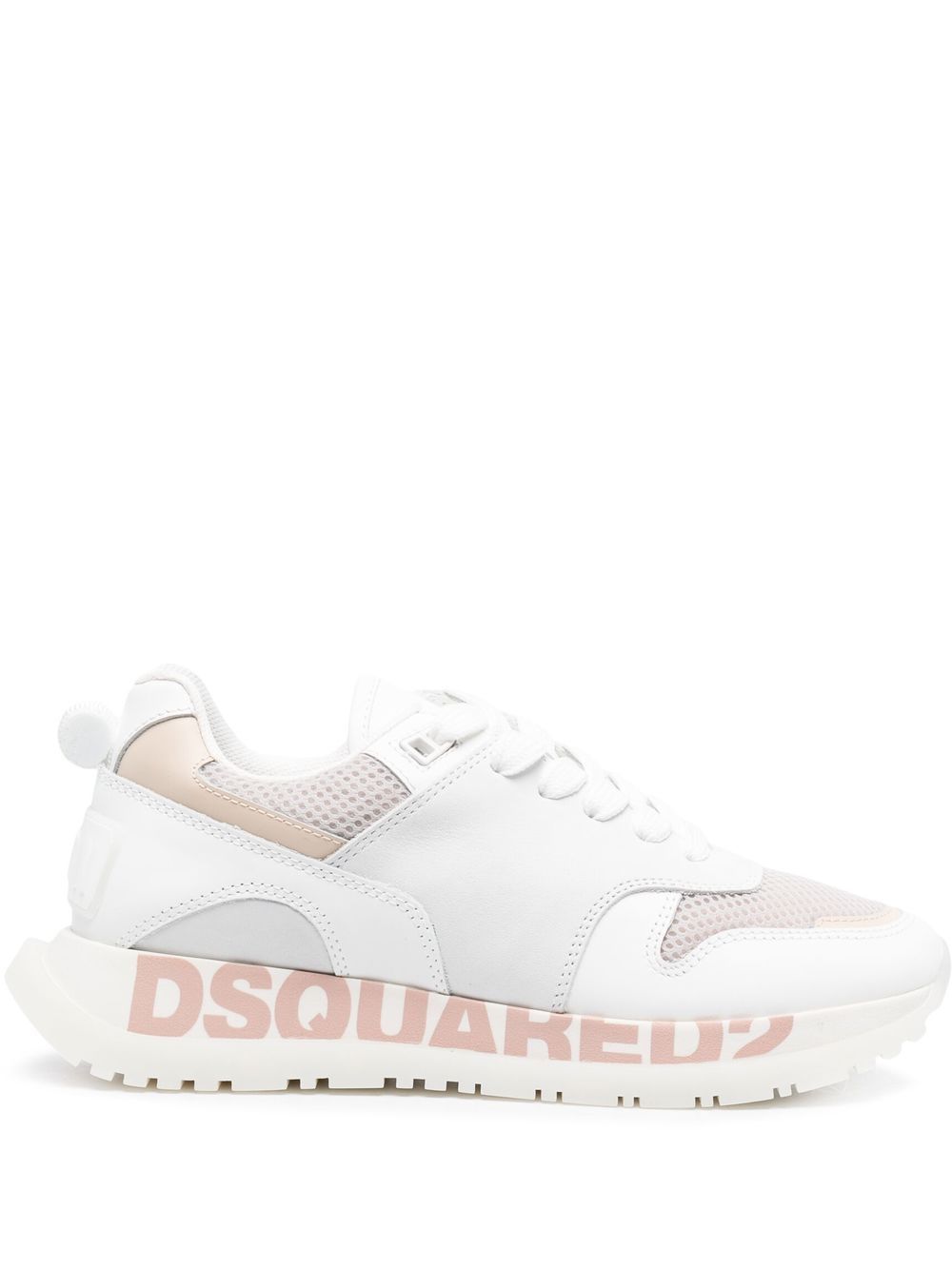 

Dsquared2 tenis bajos con logo estampado - Blanco