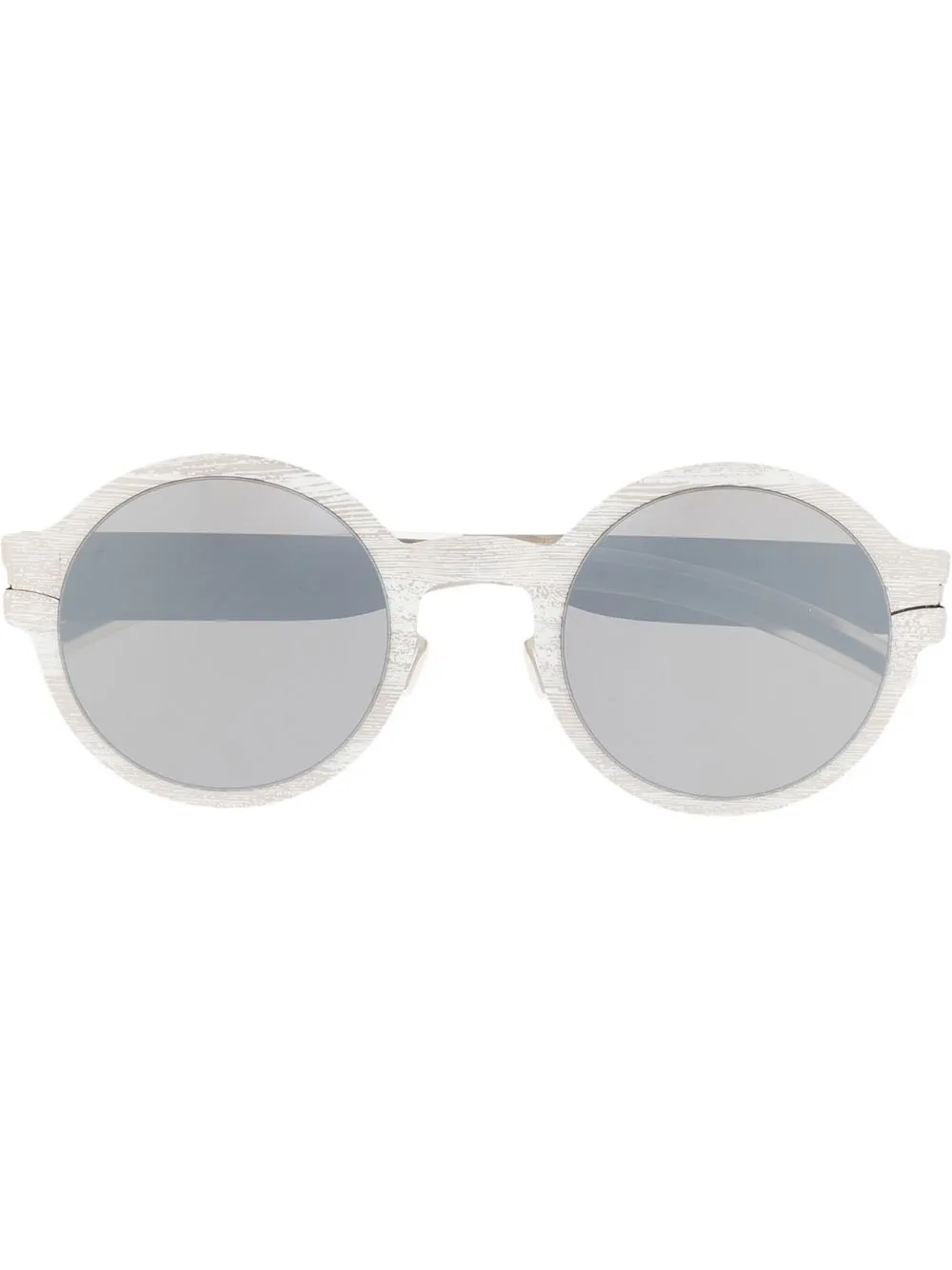 

Mykita lentes de sol con armazón redonda - Plateado