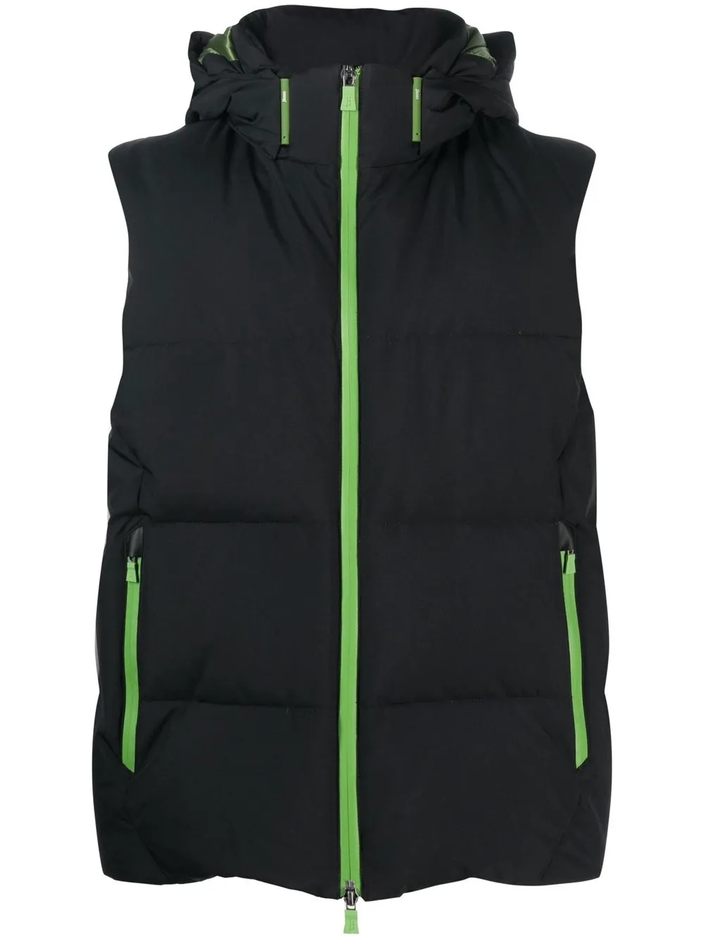 

Herno padded hood gilet - Black