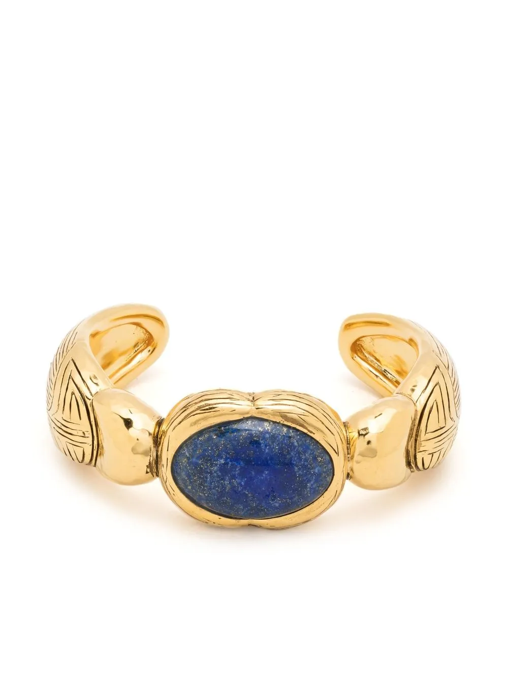 

Aurelie Bidermann Olpha Lapis Lazuli bracelet - Gold