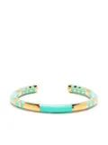 Aurelie Bidermann Positano enamel-detail bracelet - Blue