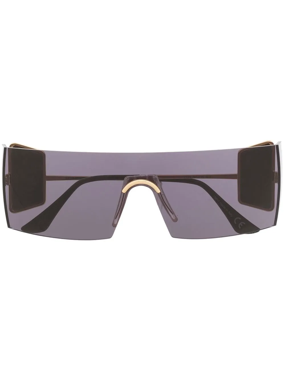 

Retrosuperfuture Pianeta rectangle-frame sunglasses - Black