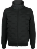 Herno zip-up padded down jacket - Black