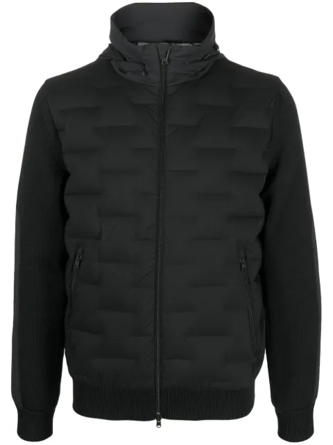 Herno zip-up padded down jacket 